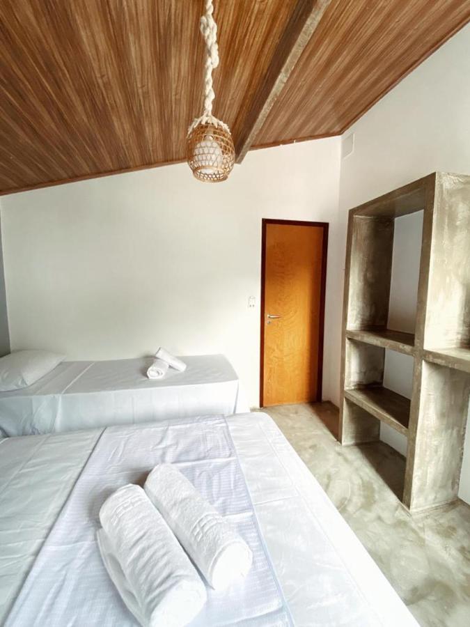 Pousada Primeira Praia Suites モロ・デ・サンパウロ エクステリア 写真