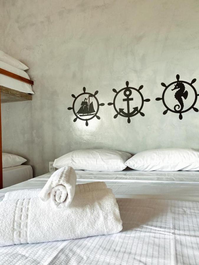 Pousada Primeira Praia Suites モロ・デ・サンパウロ エクステリア 写真