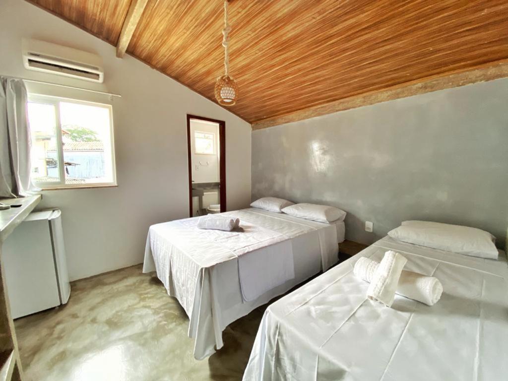 Pousada Primeira Praia Suites モロ・デ・サンパウロ エクステリア 写真