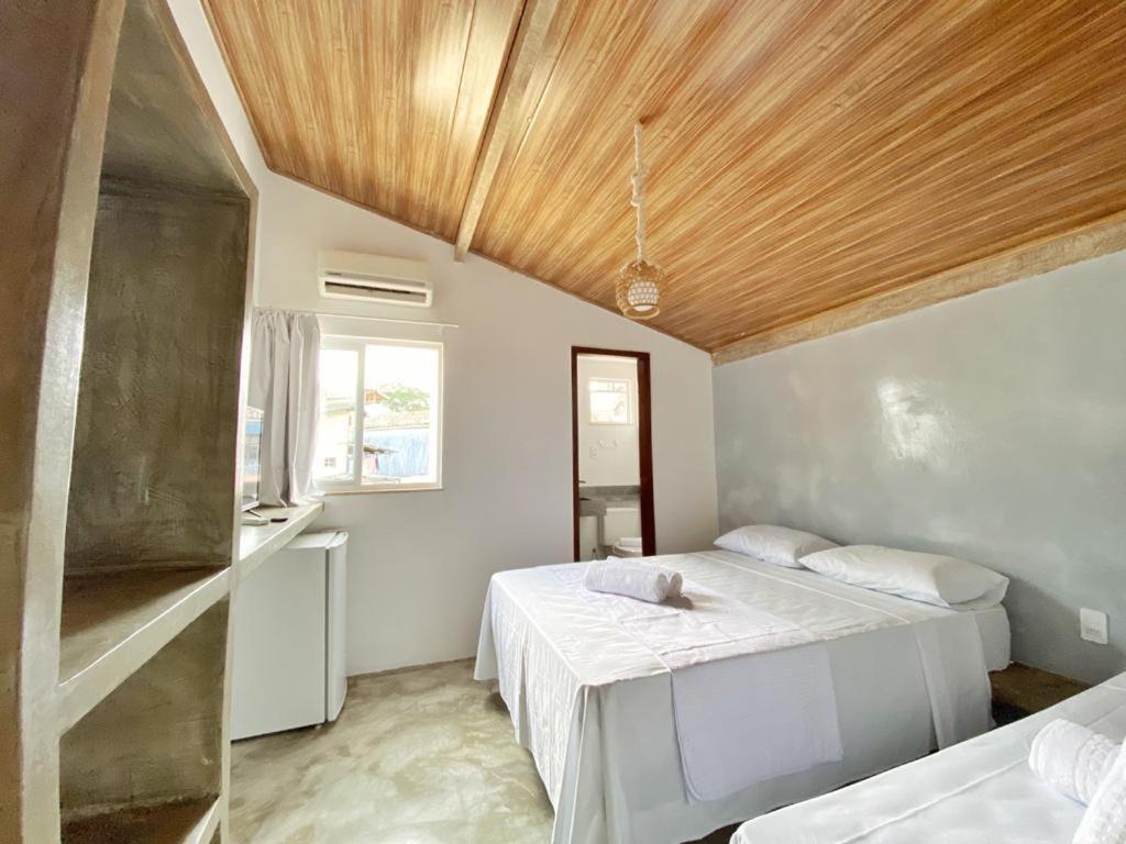 Pousada Primeira Praia Suites モロ・デ・サンパウロ エクステリア 写真