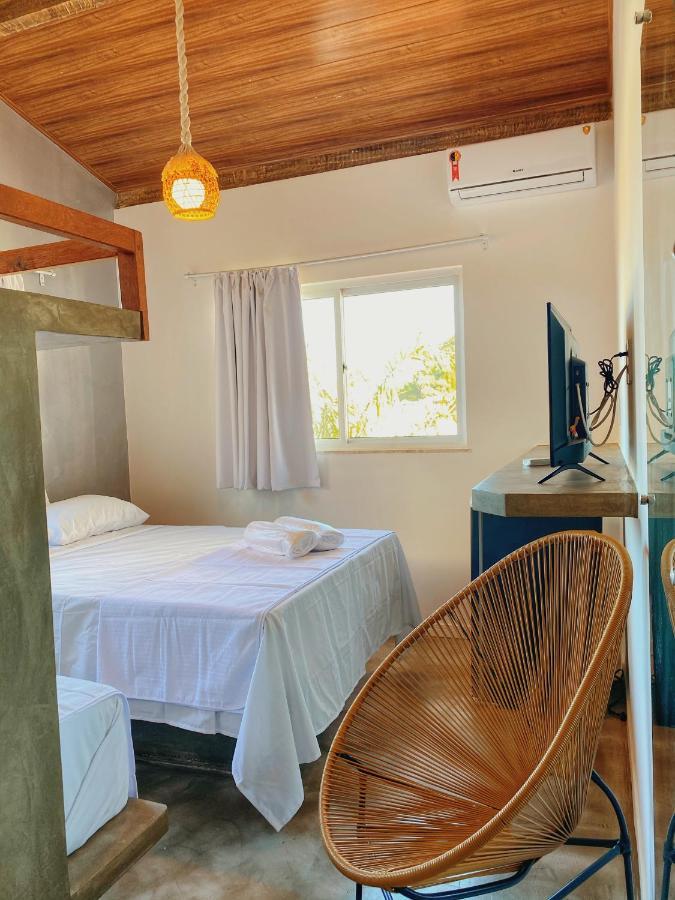 Pousada Primeira Praia Suites モロ・デ・サンパウロ エクステリア 写真