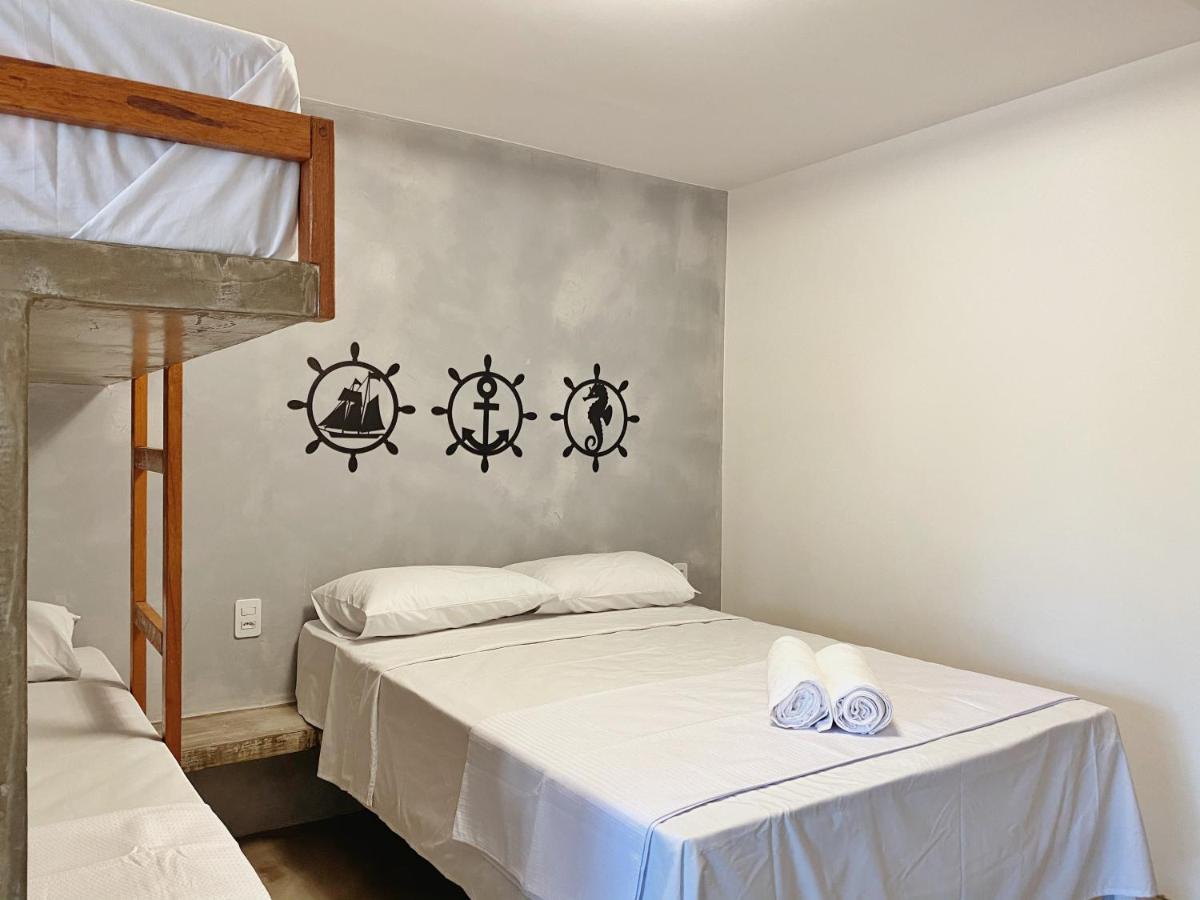 Pousada Primeira Praia Suites モロ・デ・サンパウロ エクステリア 写真