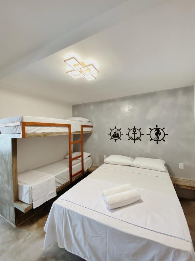 Pousada Primeira Praia Suites モロ・デ・サンパウロ エクステリア 写真