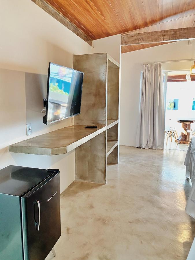 Pousada Primeira Praia Suites モロ・デ・サンパウロ エクステリア 写真
