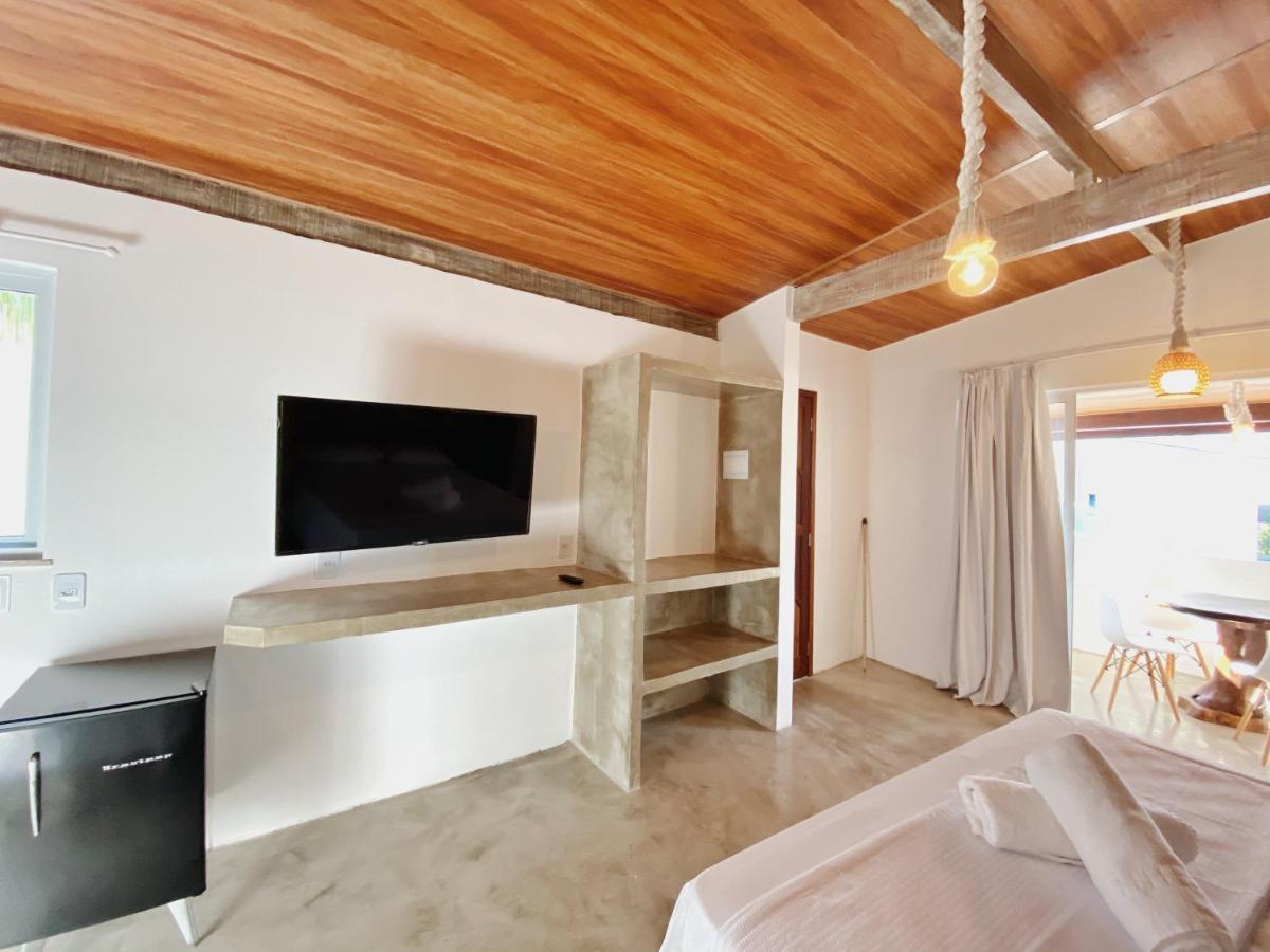 Pousada Primeira Praia Suites モロ・デ・サンパウロ エクステリア 写真