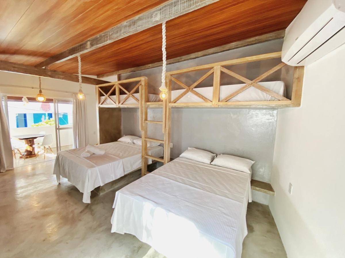 Pousada Primeira Praia Suites モロ・デ・サンパウロ エクステリア 写真