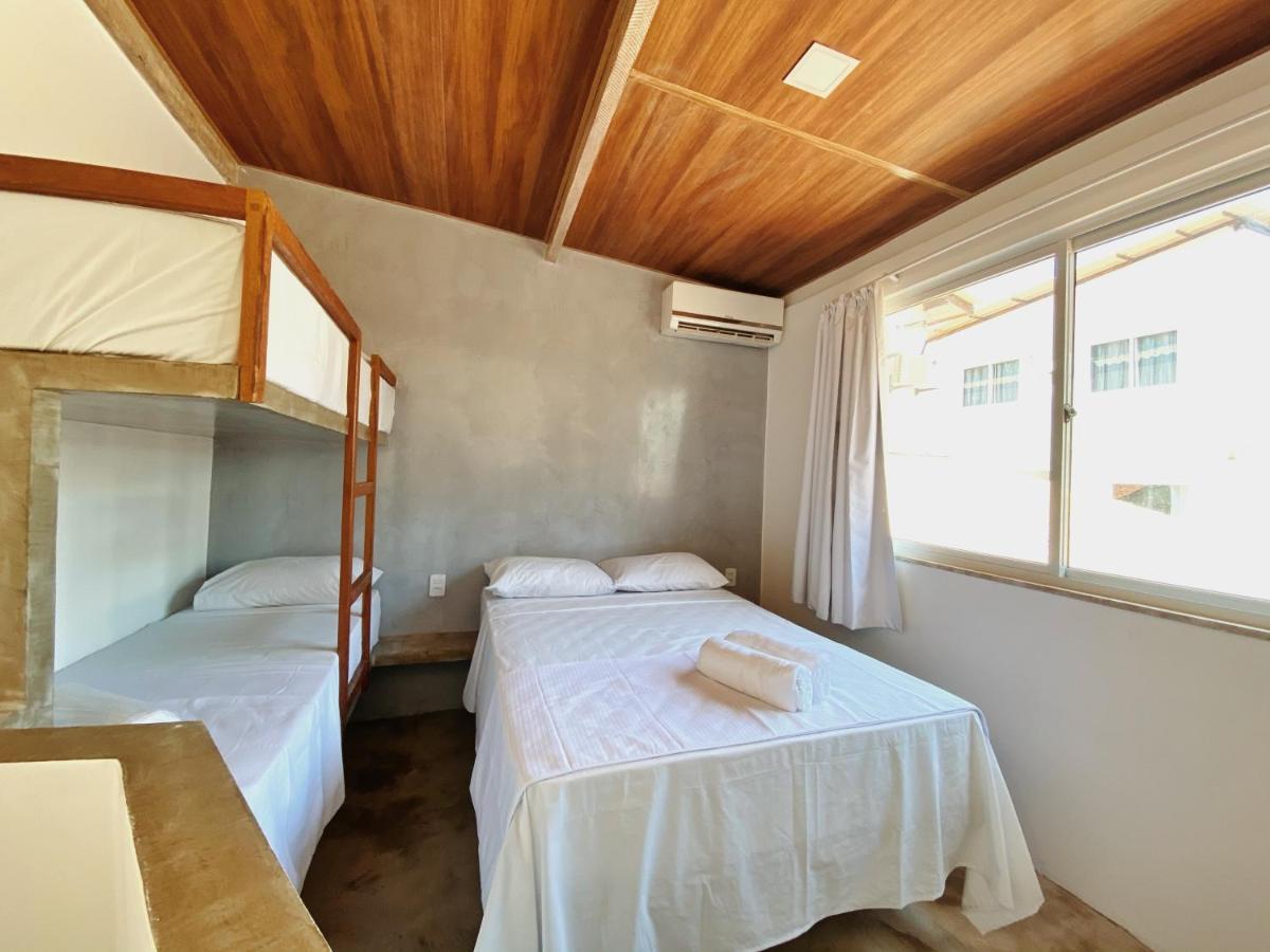 Pousada Primeira Praia Suites モロ・デ・サンパウロ エクステリア 写真
