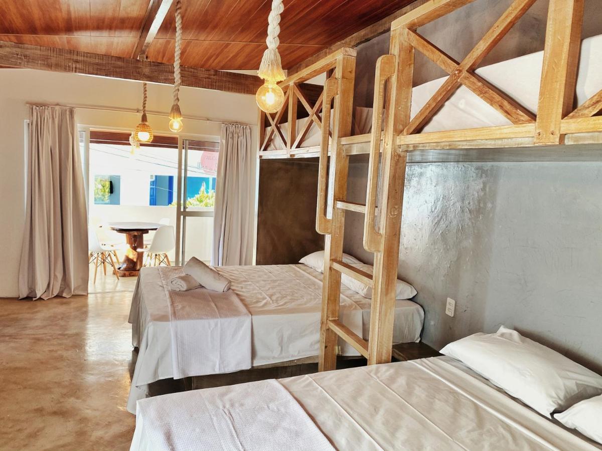 Pousada Primeira Praia Suites モロ・デ・サンパウロ エクステリア 写真