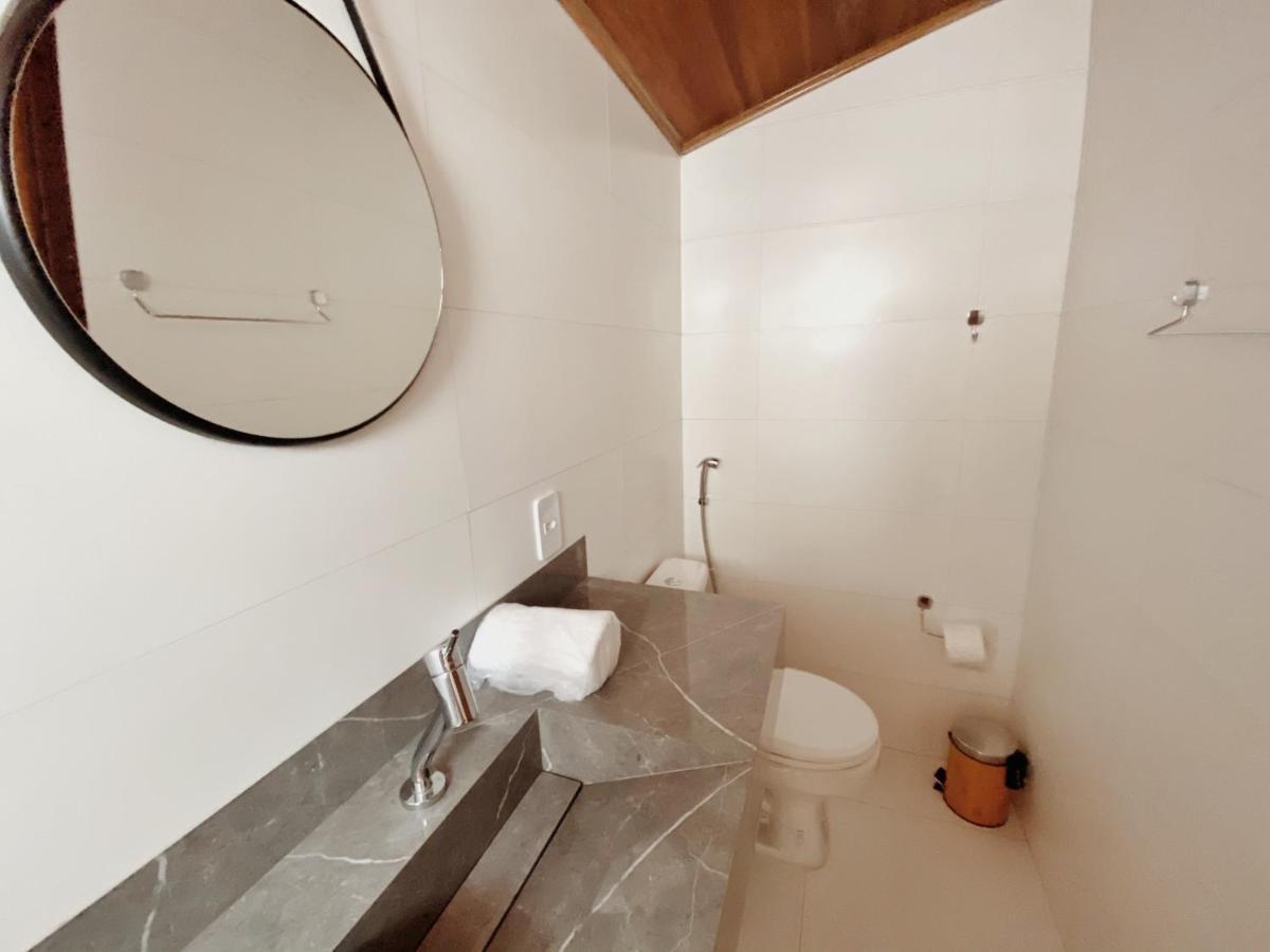 Pousada Primeira Praia Suites モロ・デ・サンパウロ エクステリア 写真