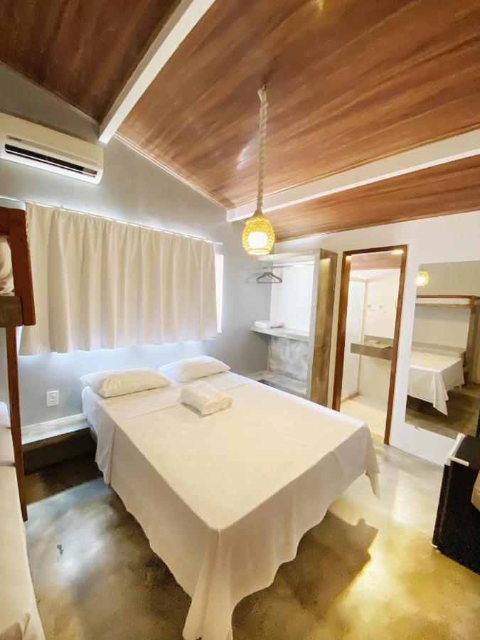 Pousada Primeira Praia Suites モロ・デ・サンパウロ エクステリア 写真
