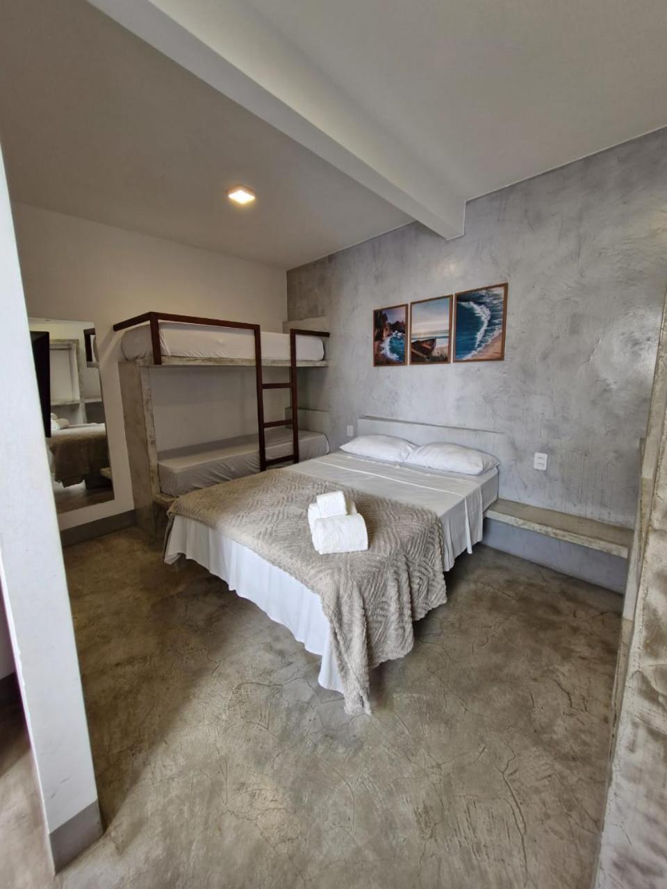 Pousada Primeira Praia Suites モロ・デ・サンパウロ エクステリア 写真